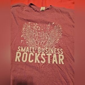 Handcrafted Small Business‎ rockstar tshirt
